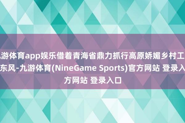 九游体育app娱乐借着青海省鼎力抓行高原娇媚乡村工程的东风-九游体育(NineGame Sports)官方网站 登录入口